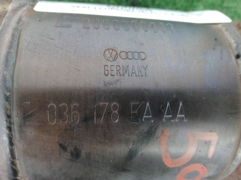Recambio de catalizador para seat cordoba (6l2) 1.4 16v referencia OEM IAM 036178EAAA  