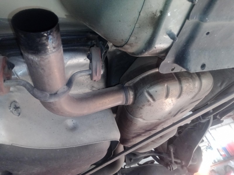 Recambio de tubo escape trasero para volkswagen eos (1f7) 1.4 16v tsi referencia OEM IAM   