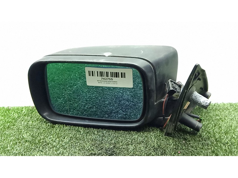 Recambio de retrovisor izquierdo para bmw 5 (e39) 525 d referencia OEM IAM SIN REFERENCIA PLASTICO.NEGRO ELECTRICO - 5.PINES