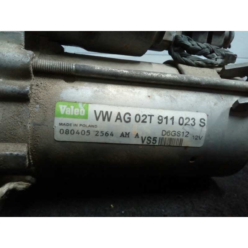 Recambio de motor arranque para seat ibiza (6l1) 1.4 16v referencia OEM IAM 02T911023S VALEO D6GS12