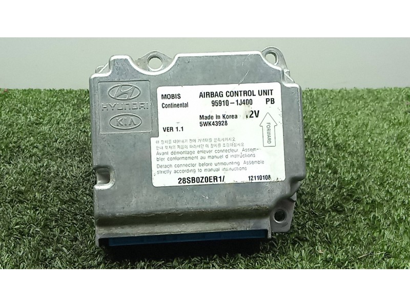Recambio de centralita airbag para hyundai i20 i (pb, pbt) 1.1 crdi referencia OEM IAM 959101J400 - 5WK43928  