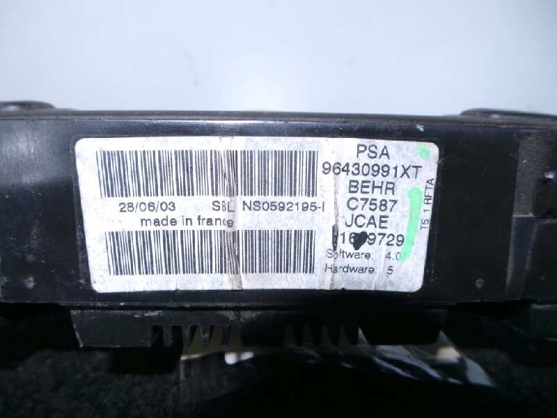 Recambio de mando climatizador para peugeot 307 break / sw (s1) 2.0 hdi cat referencia OEM IAM 96430991XT  