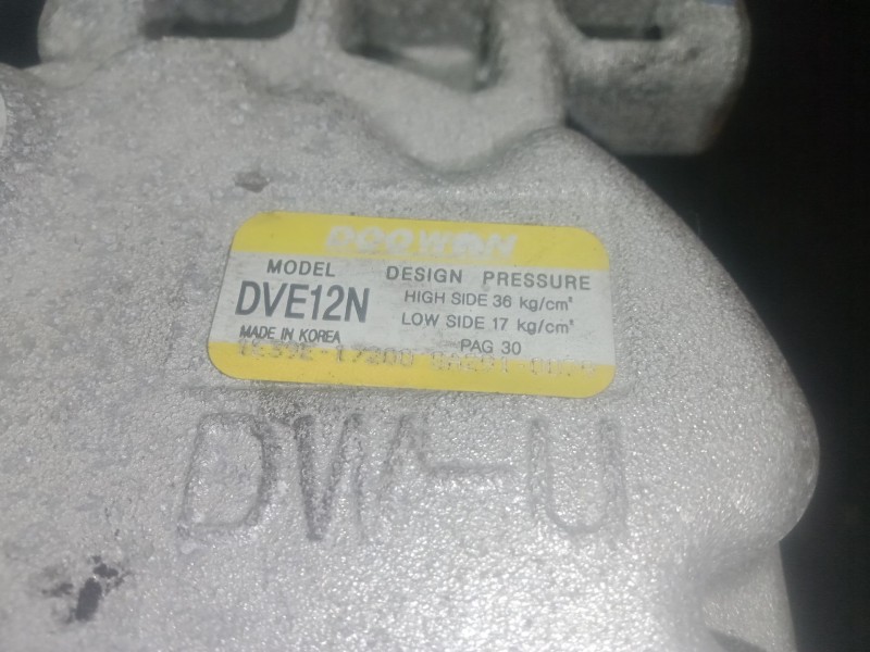 Recambio de compresor aire acondicionado para kia rio iv (yb, sc, fb) 1.4 crdi 77 referencia OEM IAM 1E39E17200 - 8A2910079 - DO