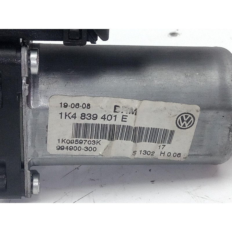 Recambio de motor elevalunas trasero izquierdo para volkswagen golf v berlina (1k1) 1.9 tdi referencia OEM IAM 1K4839401E-1K0959