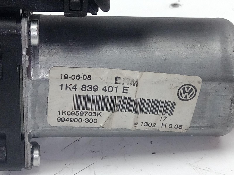 Recambio de motor elevalunas trasero izquierdo para volkswagen golf v berlina (1k1) 1.9 tdi referencia OEM IAM 1K4839401E-1K0959