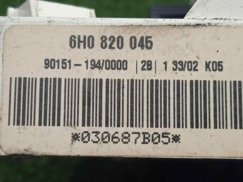 Recambio de mando calefaccion / aire acondicionado para seat arosa (6h1) 1.0 referencia OEM IAM 6H0820045 2.SERIE 