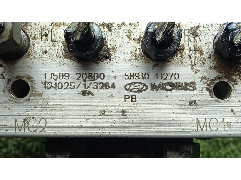 Recambio de abs para hyundai i20 i (pb, pbt) 1.1 crdi referencia OEM IAM 1J58920800 - 589101J270 - 1J58930800  
