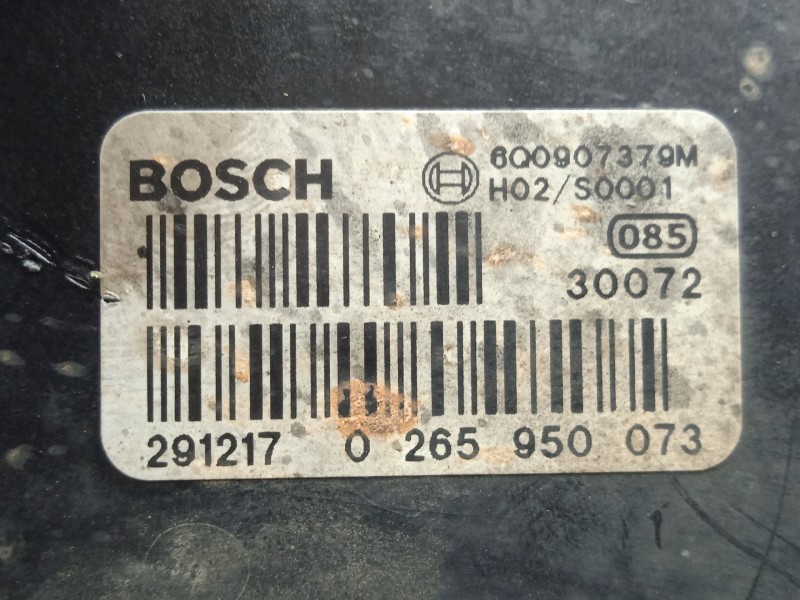 Recambio de abs para seat ibiza iii (6l1) 1.9 tdi referencia OEM IAM 0265950073 - 6Q0907379M - 0265225160 - 6Q0614517E BOSCH 
