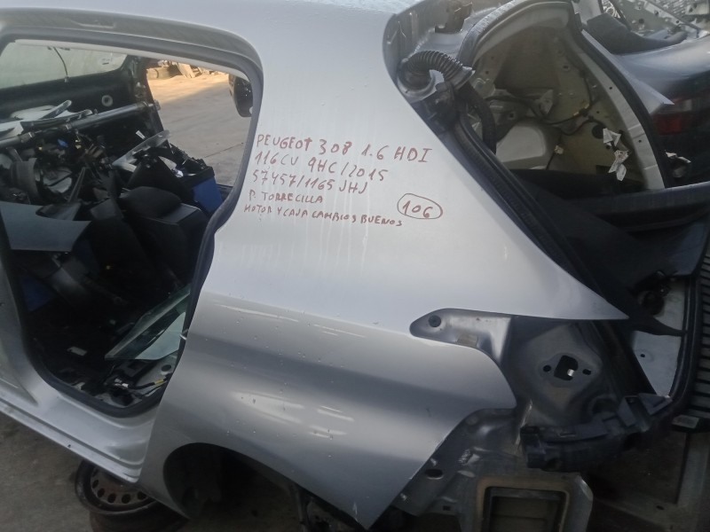 Recambio de aletin trasero izquierdo para peugeot 308 1.6 16v e-hdi fap referencia OEM IAM   