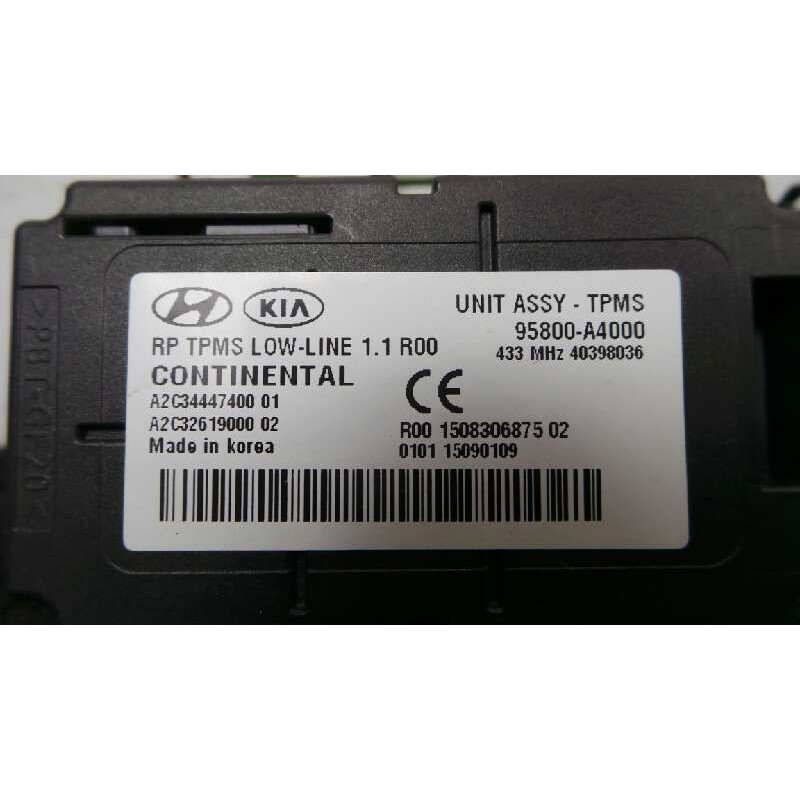 Recambio de modulo electronico para kia carens ( ) 1.7 crdi cat referencia OEM IAM 95800A4000-A2C34447400-A2C32619000 CONTINENTA