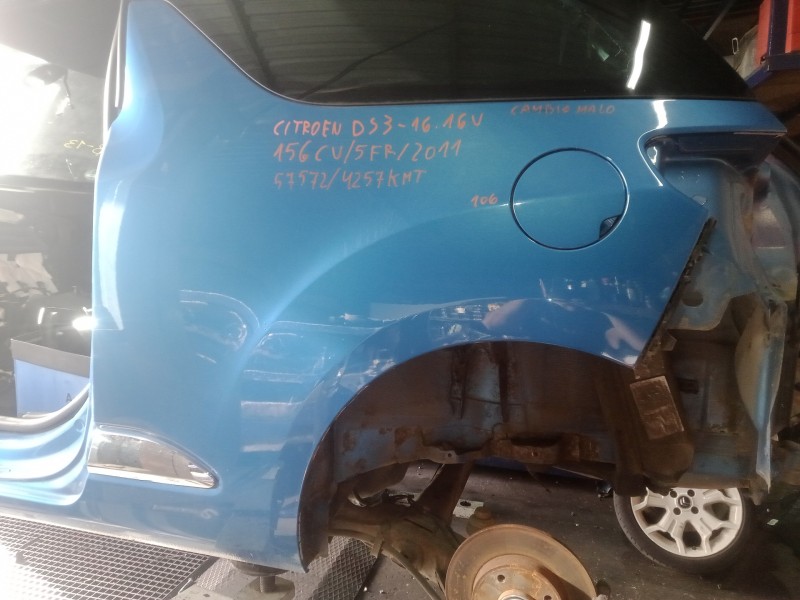 Recambio de aletin trasero izquierdo para citroën ds3 1.6 16v referencia OEM IAM   