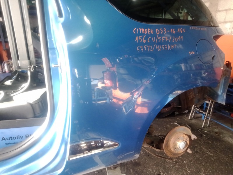 Recambio de aletin trasero izquierdo para citroën ds3 1.6 16v referencia OEM IAM   