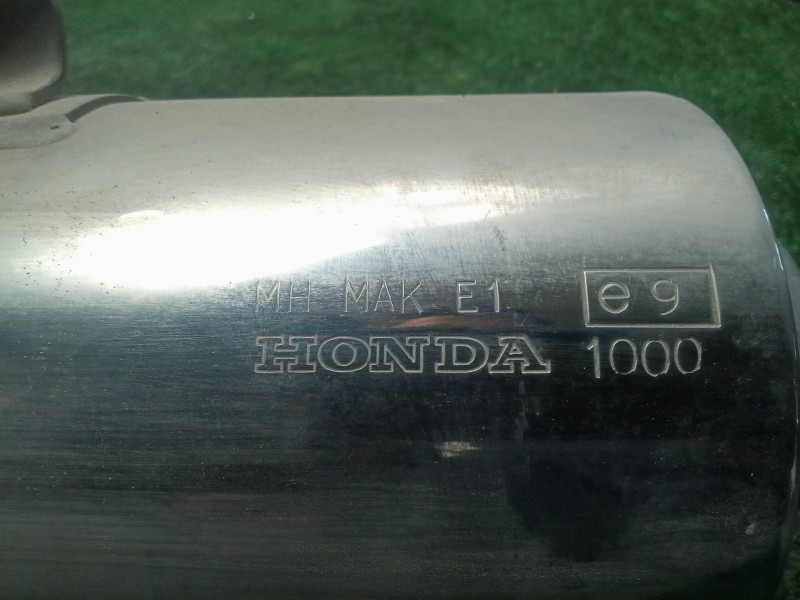 Recambio de tubo escape trasero para honda fmx 650 (rd12) fx 650 vigor  (rd09) referencia OEM IAM  IZQUIERDO 