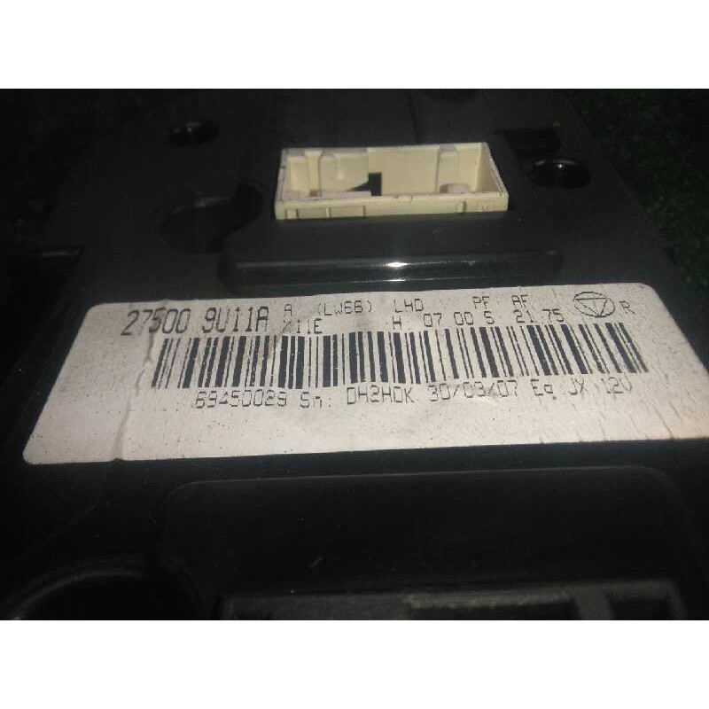 Recambio de mando climatizador para nissan note (e11e) 1.5 dci turbodiesel cat referencia OEM IAM 275009U11A  