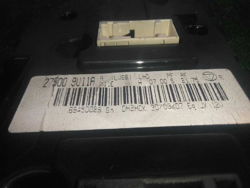 Recambio de mando climatizador para nissan note (e11e) 1.5 dci turbodiesel cat referencia OEM IAM 275009U11A  