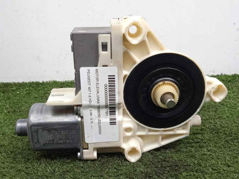 Recambio de motor elevalunas trasero izquierdo para peugeot 407 1.6 hdi referencia OEM IAM 9646595680 - 999065103  