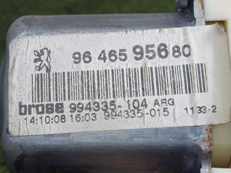 Recambio de motor elevalunas trasero izquierdo para peugeot 407 1.6 hdi referencia OEM IAM 9646595680 - 999065103  