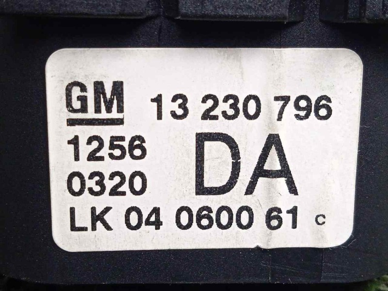 Recambio de interruptor luces para opel vectra c berlina 1.8 16v referencia OEM IAM 13230796 - LK04060061  