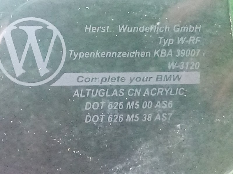Recambio de cupula para bmw f 800 r referencia OEM IAM   