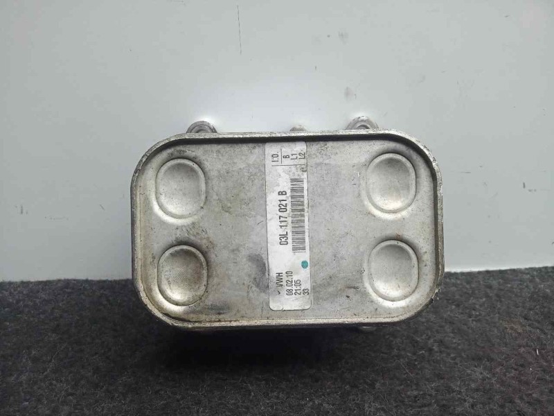 Recambio de enfriador aceite motor para volkswagen polo (6r1) 1.6 tdi referencia OEM IAM 03L117021B  