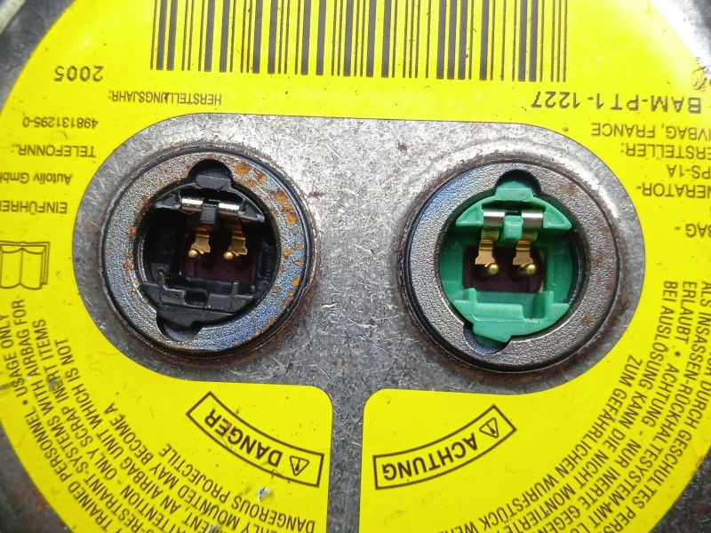 Recambio de airbag delantero izquierdo para bmw 5 touring (e61) 525 d referencia OEM IAM 607386000 - 33677298802  