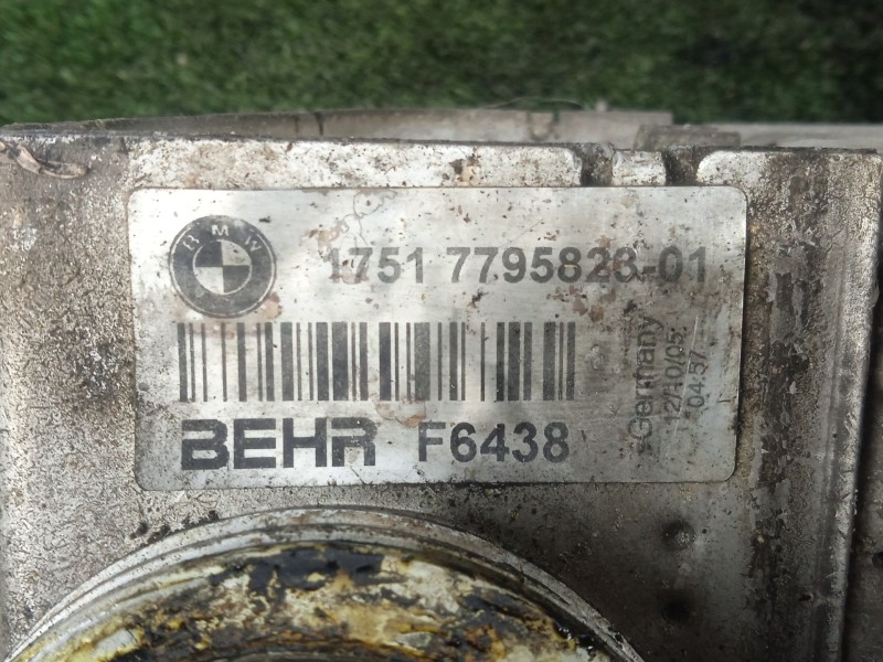 Recambio de intercooler para bmw 5 touring (e61) 525 d referencia OEM IAM 17517795823 ALUMINIO 100X545X105