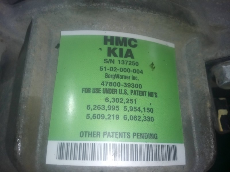 Recambio de diferencial trasero para hyundai santa fe (bm) 2.2 crdi cat referencia OEM IAM 5300039300-4780039300  