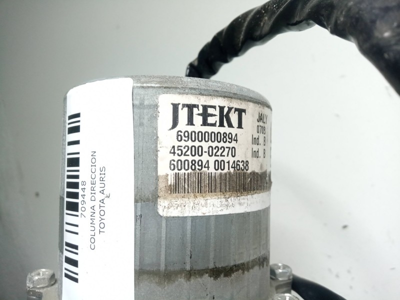 Recambio de columna direccion para toyota auris 2.0 d-4d cat referencia OEM IAM 4525002680 - 4520002270 - 6900000894  