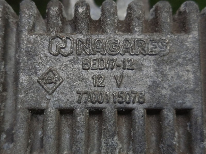 Recambio de caja precalentamiento para renault grand modus 1.5 dci diesel referencia OEM IAM 77001115078 NAGARES 7.PINES