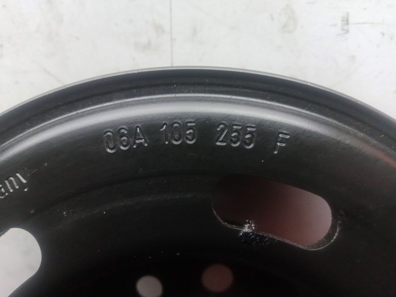 Recambio de polea cigueñal para skoda octavia berlina (1z3) 1.6 referencia OEM IAM 06A105255F  