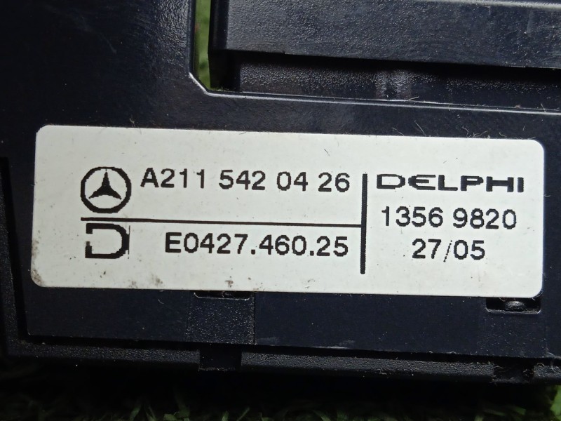 Recambio de interruptor para mercedes-benz clase e (w211) e 320 cdi (211.022) referencia OEM IAM A2115420426  