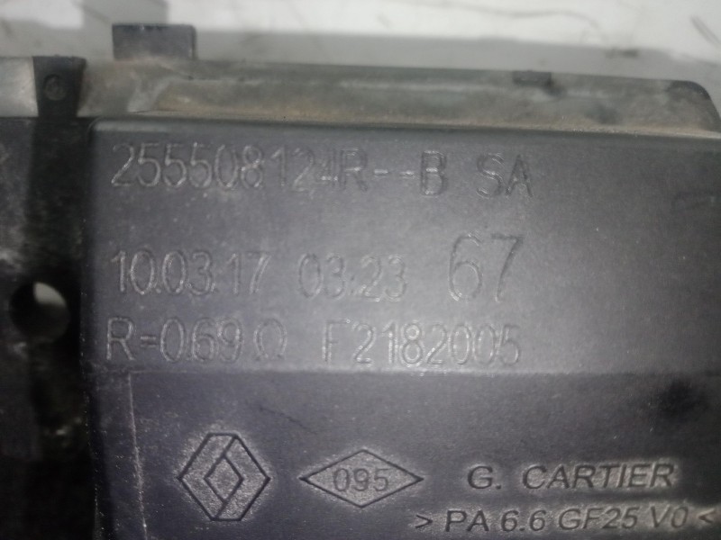 Recambio de resistencia calefaccion para bmw 3 (e90) 320 d referencia OEM IAM 255508124R 5 PINES CARTIER