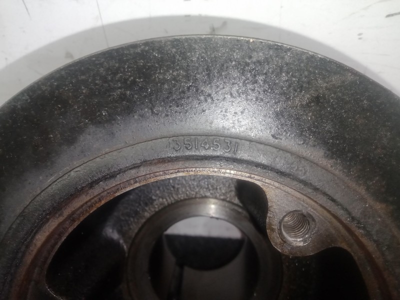 Recambio de polea cigueñal para nissan cabstar e 3.0 diesel referencia OEM IAM 3514531 4 CARRILES 
