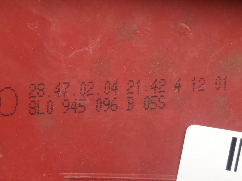 Recambio de piloto trasero derecho para audi a3 (8l1) 1.9 tdi referencia OEM IAM 8L0945096B  