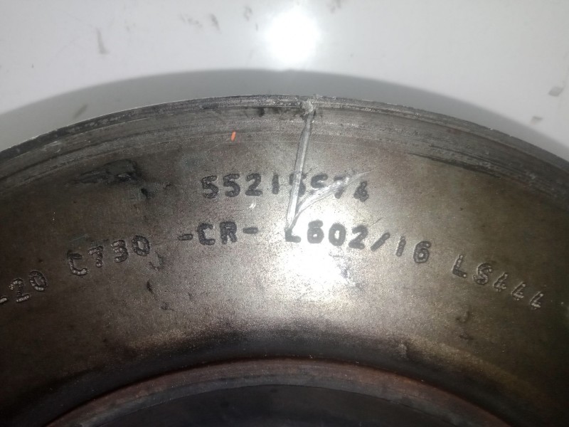 Recambio de polea cigueñal para lancia thesis (115) 2.4 jtd cat referencia OEM IAM 55215574 6 CANALES 