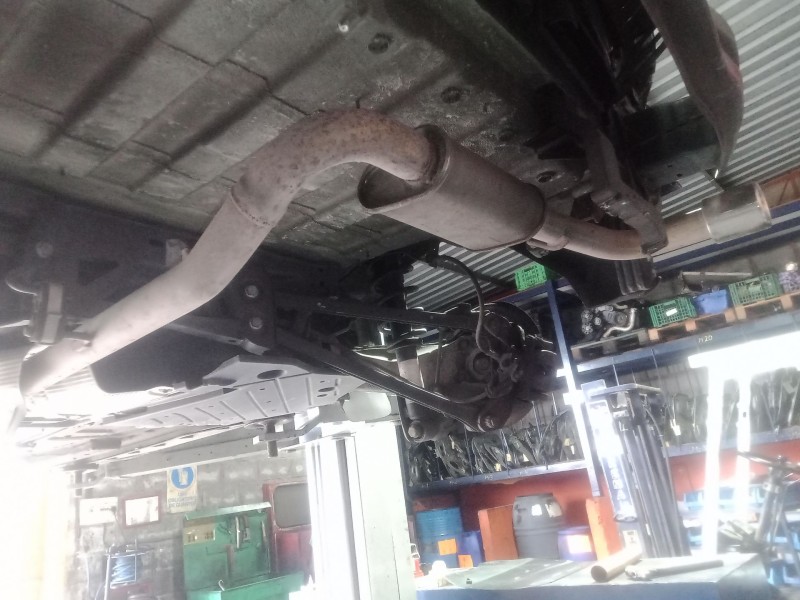 Recambio de tubo escape trasero para mini mini countryman (r60) one d referencia OEM IAM   