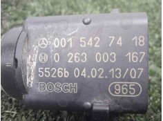 Recambio de sensor de aparcamiento para mercedes-benz clase c (w203) berlina 2.2 cdi cat referencia OEM IAM 0263003167-001542741 2