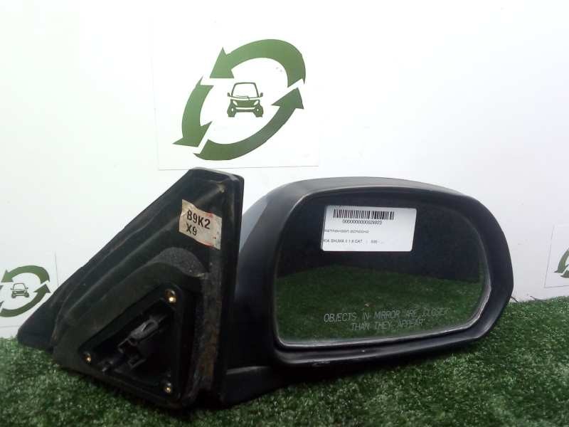 Recambio de retrovisor derecho para kia shuma ii 1.6 cat referencia OEM IAM  ELECTRICO - 3.PINES AZUL.OSCURO