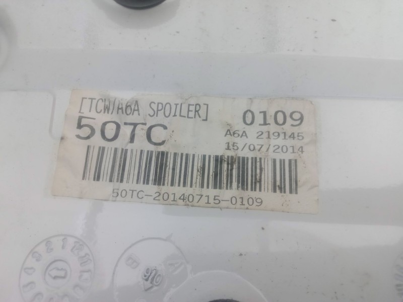 Recambio de aleron trasero para hyundai i30 (gd) 1.4 crdi referencia OEM IAM 87210A600  BLANCO