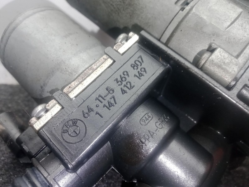 Recambio de bomba agua para bmw x3 (e83) 2.0 i referencia OEM IAM 64118369807 - 1147412149  VALVULA CALEF