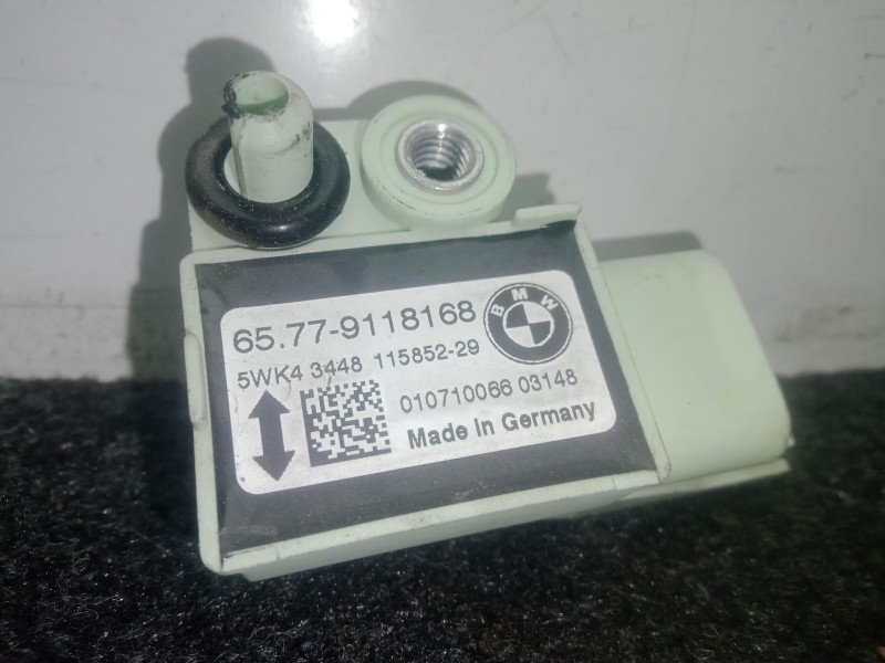 Recambio de sensor impacto airbag para bmw x3 (e83) 2.0 i referencia OEM IAM 65779118168 - 5WK43448  