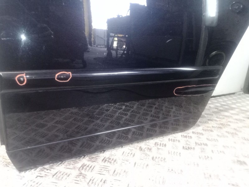 Recambio de puerta trasera izquierda para seat exeo (3r2) 2.0 tdi referencia OEM IAM   NEGRO