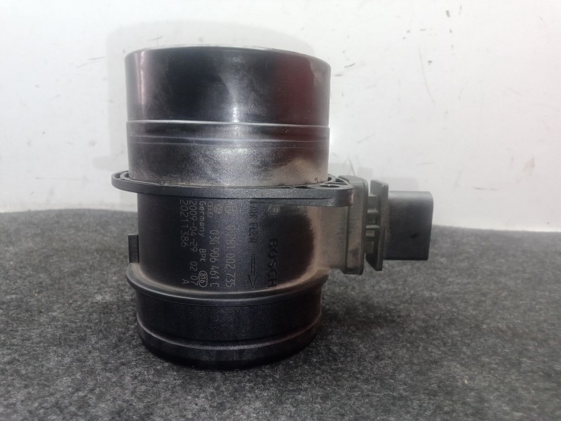 Recambio de caudalimetro para seat exeo (3r2) 2.0 tdi referencia OEM IAM 0281002735 - 03G906461C - 20211386A 5 PINES BOSCH