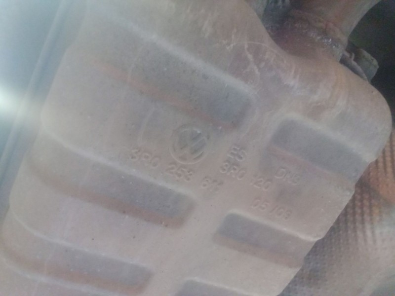 Recambio de tubo escape trasero para seat exeo (3r2) 2.0 tdi referencia OEM IAM   