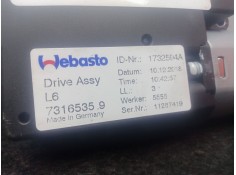 Recambio de motor techo electrico para bmw 5 (g30, f90) 520 d referencia OEM IAM 1732594A - 73165359 - 11287419  WEBASTO 2