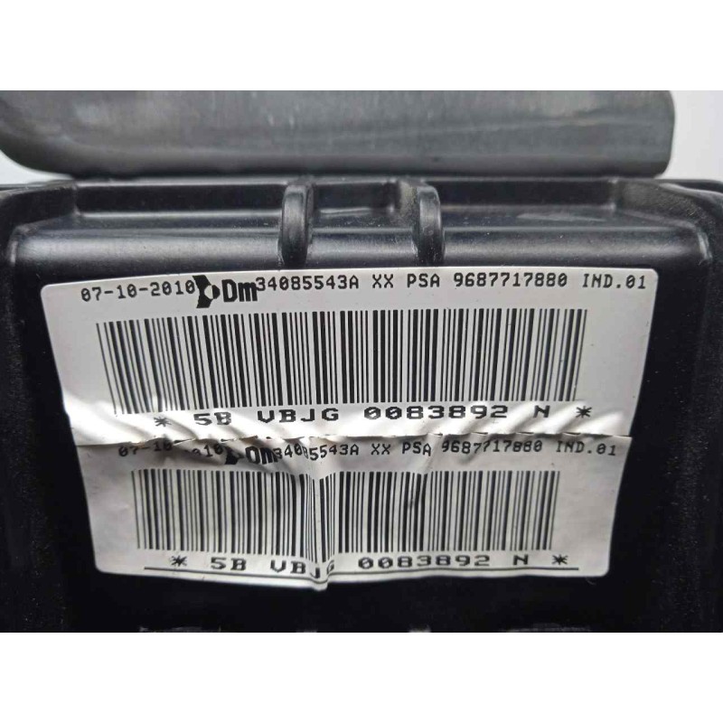 Recambio de airbag delantero derecho para citroën c5 berlina 2.0 hdi fap referencia OEM IAM 9687717880  
