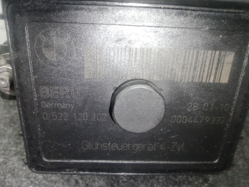 Recambio de caja precalentamiento para bmw 1 (e81) 116 d referencia OEM IAM 779800006 - 0522120102  BERU