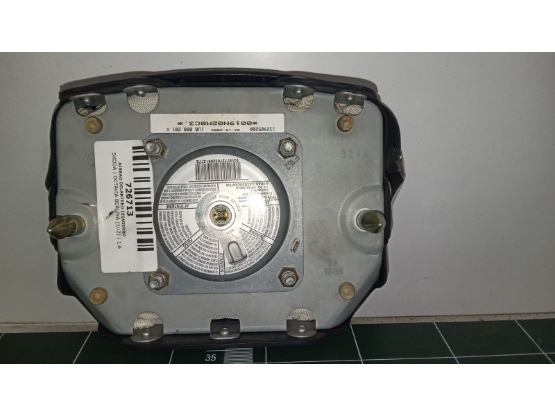Recambio de airbag delantero izquierdo para skoda octavia berlina (1u2) 1.6 referencia OEM IAM 1U0880201K  