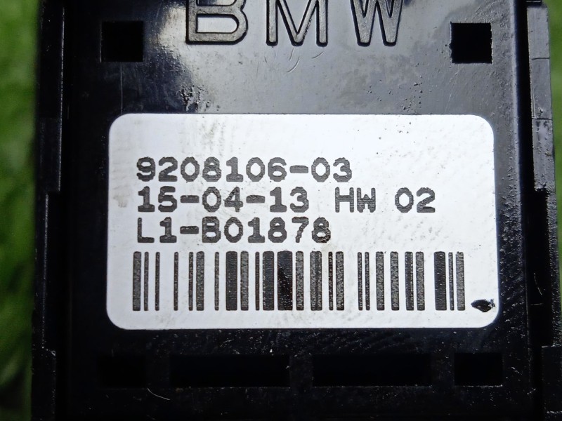 Recambio de mando elevalunas trasero derecho para bmw 1 (f20) 116 d referencia OEM IAM 920810603  1.BOTON