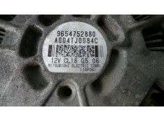 Recambio de alternador para peugeot 407 2.0 16v hdi fap cat (rhr / dw10bted4) referencia OEM IAM 9654752880-A4TJ0084C 180AH - MI 2